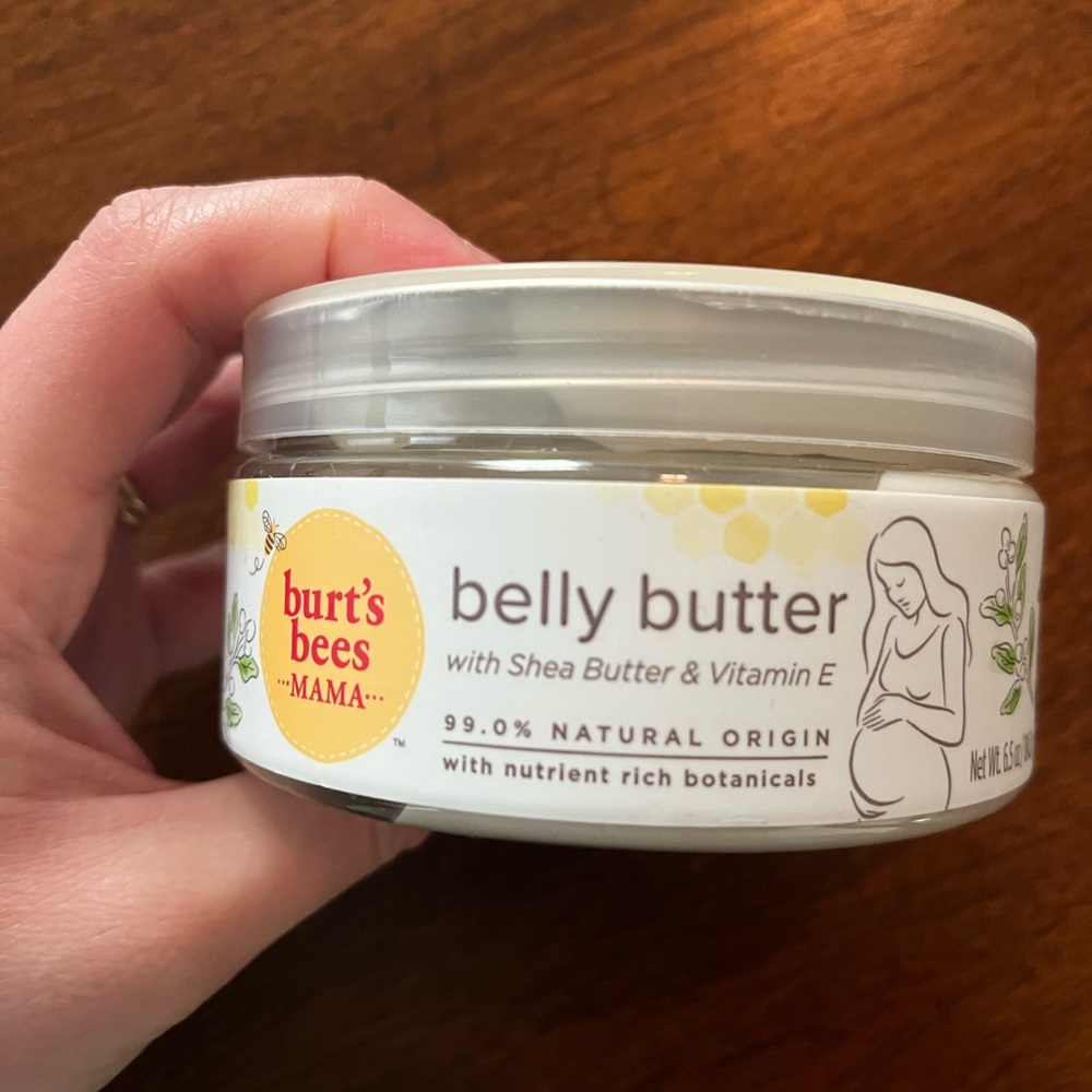 NWT Burt's Bees Belly Butter with Shea Butter & Vitamin E